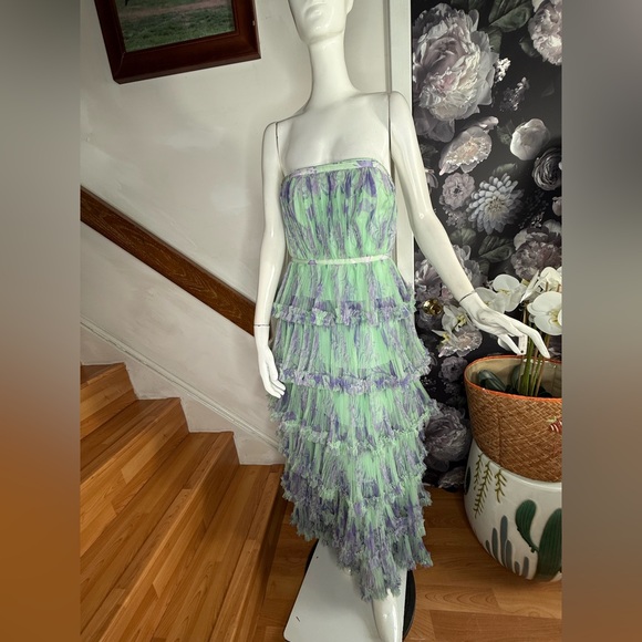 Anthropologie  Hutch Strapless Tiered Maxi Dress - Picture 6 of 12